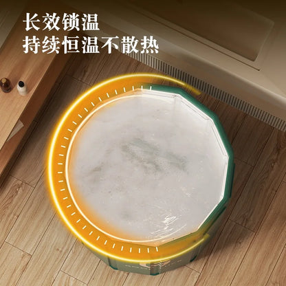 Foldable Bath Tub for Adults – Portable Full Body Soaking Tub