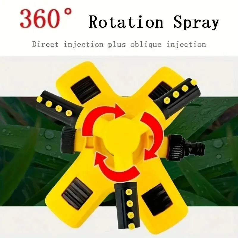 360° Rotating Garden Sprinkler – Large Lawn Irrigation