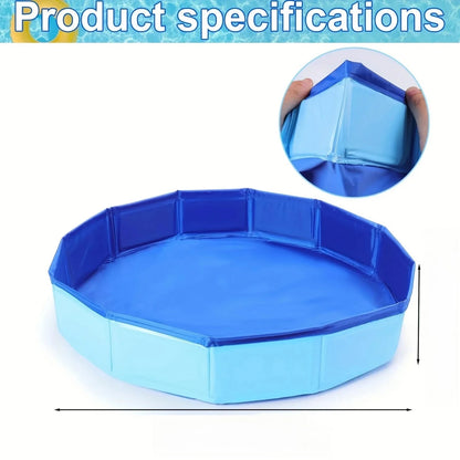 Portable Folding Foot Rinse Bucket for Pool & Outdoor Use