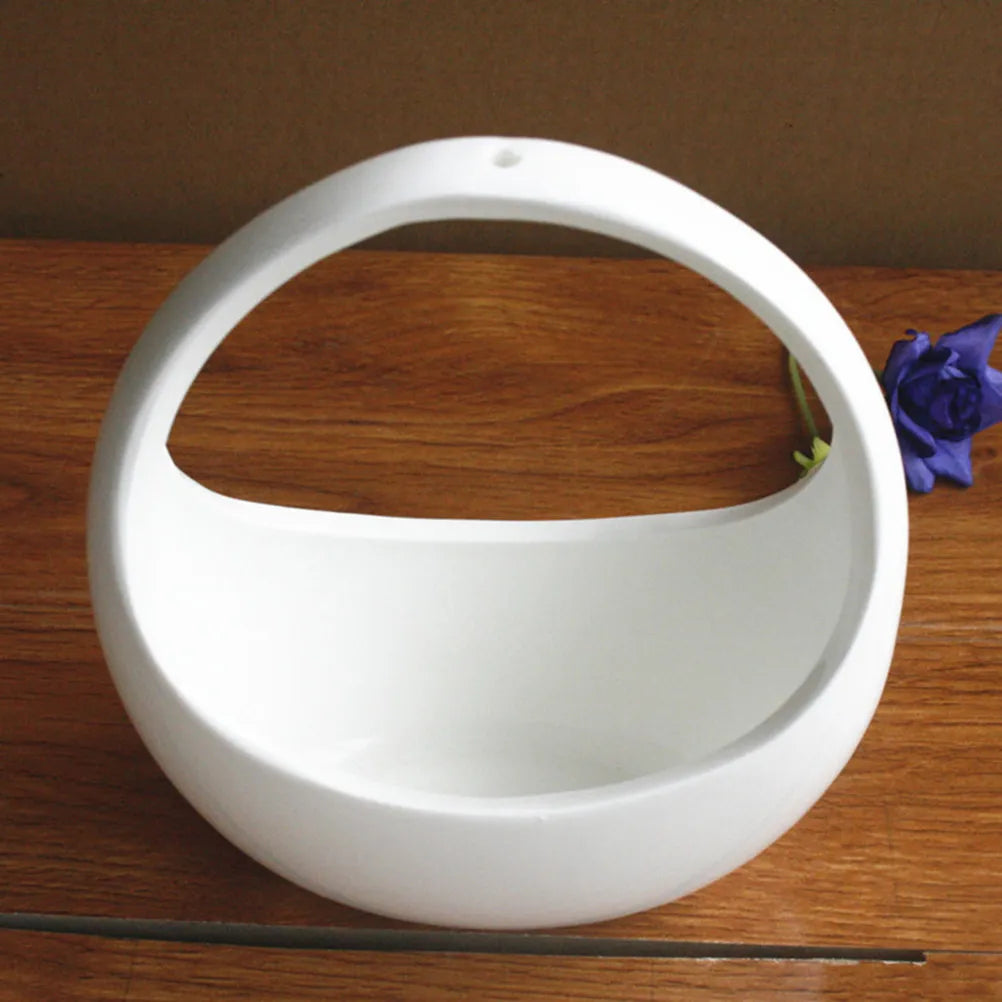 Ceramic Hanging Succulent Planter – Indoor & Outdoor Flower Pot