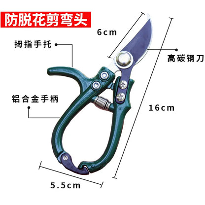Garden Pruning Shears with Safety Lock – Stainless Steel Cutter