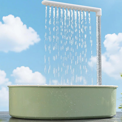 USB Bird Bath Fountain – Parakeet Water Shower Pump for Cage & Outdoor Birds