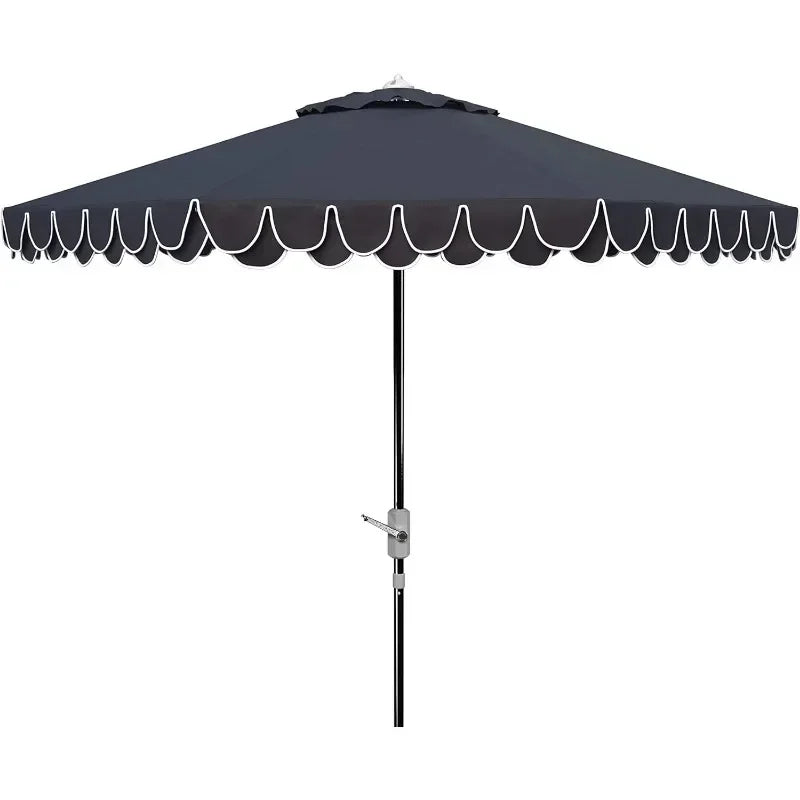 9FT Outdoor Patio Umbrella with Auto Tilt