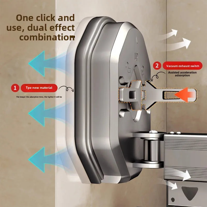 Folding Waterproof Shower Curtain – No-Drill Bathroom Divider