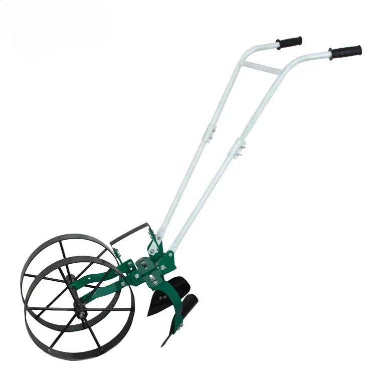 Manual Mini Hand Cultivator | Heavy-Duty Garden & Garlic Soil Tool