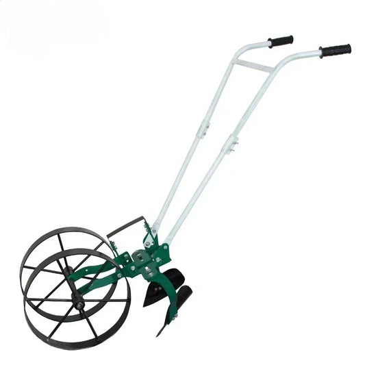 Manual Mini Hand Cultivator | Heavy-Duty Garden & Garlic Soil Tool