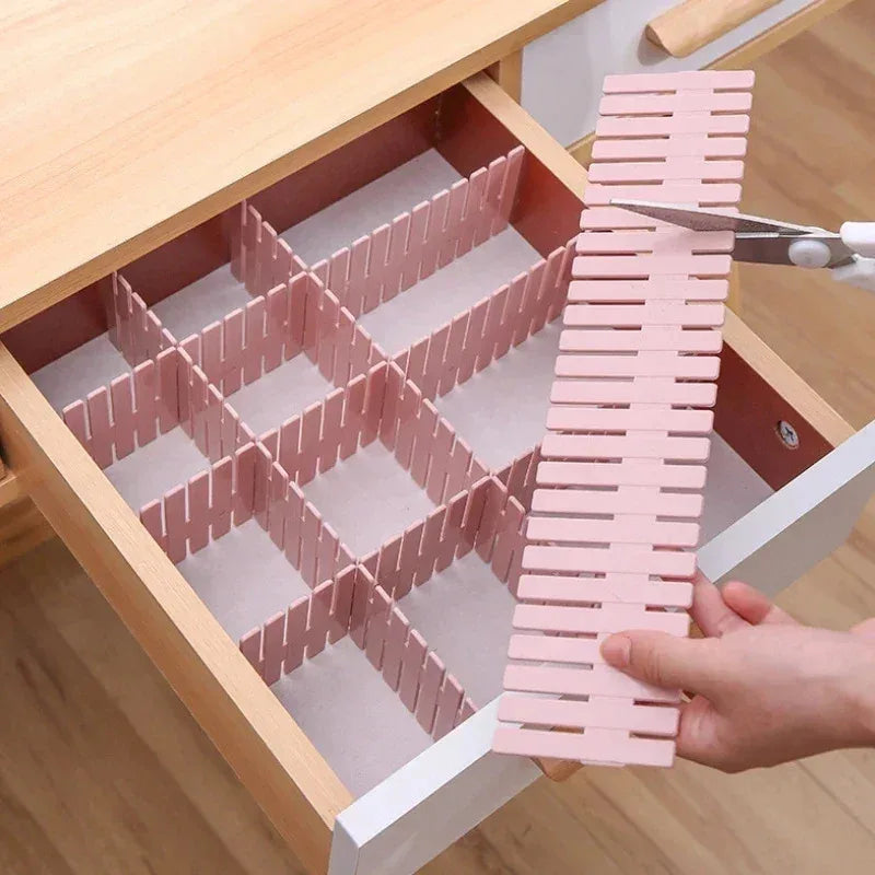 Adjustable Drawer Divider Organizer Set (4 PCS)