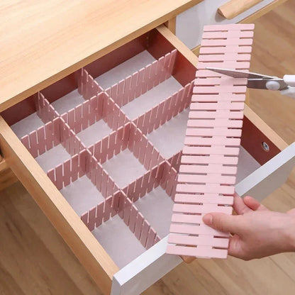 Adjustable Drawer Divider Organizer Set (4 PCS)
