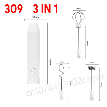 Rechargeable Milk Frother & Egg Beater