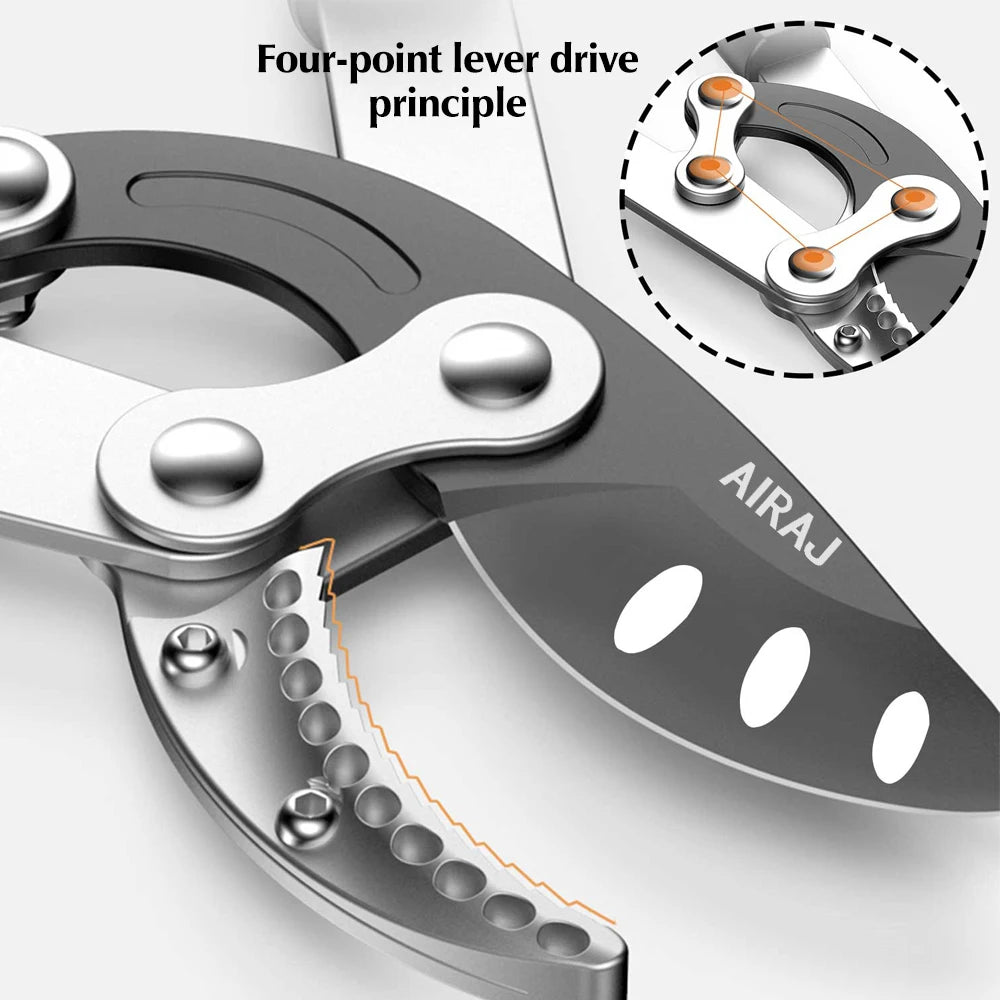 Gear Bypass Pruning Shears – Cuts Branches Up to 30mm