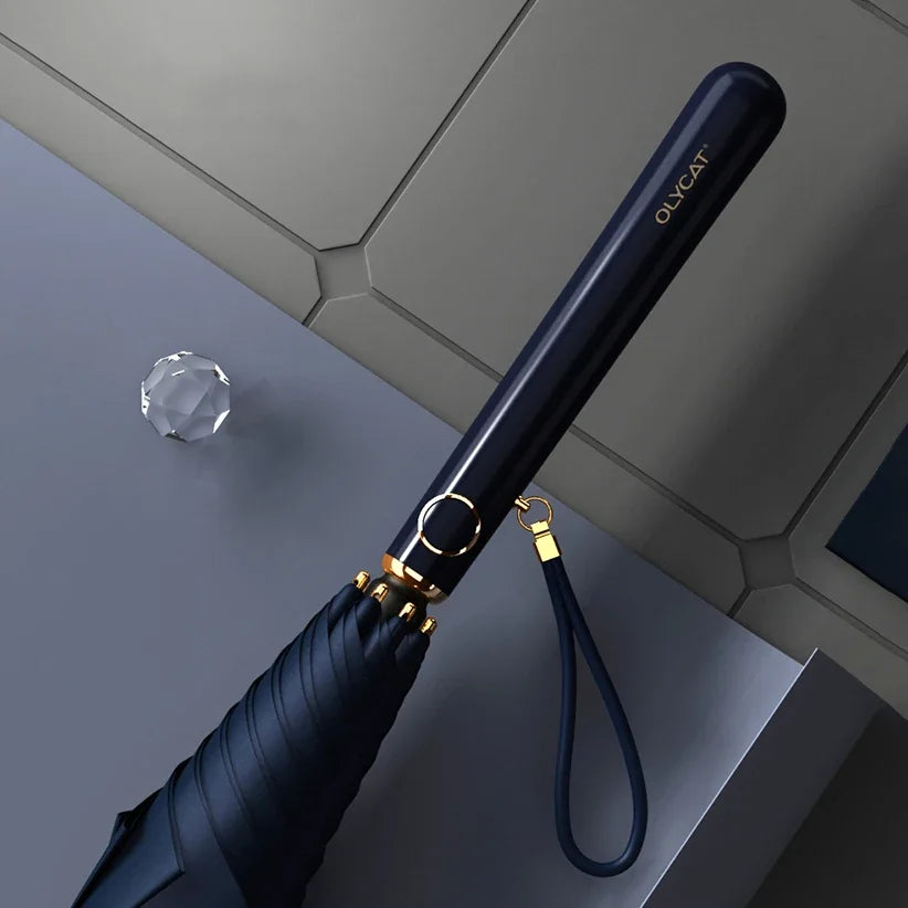 Windproof UV Protection Travel Umbrella – Waterproof Long Handle