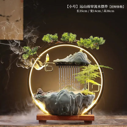 Zen Ceramic Water Fountain Humidifier