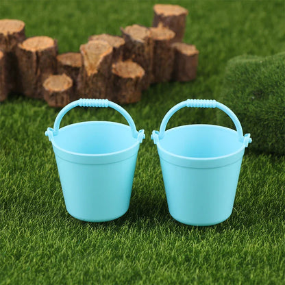 Mini Dollhouse Gardening Tools – Watering Can, Shovel & Sprinkler