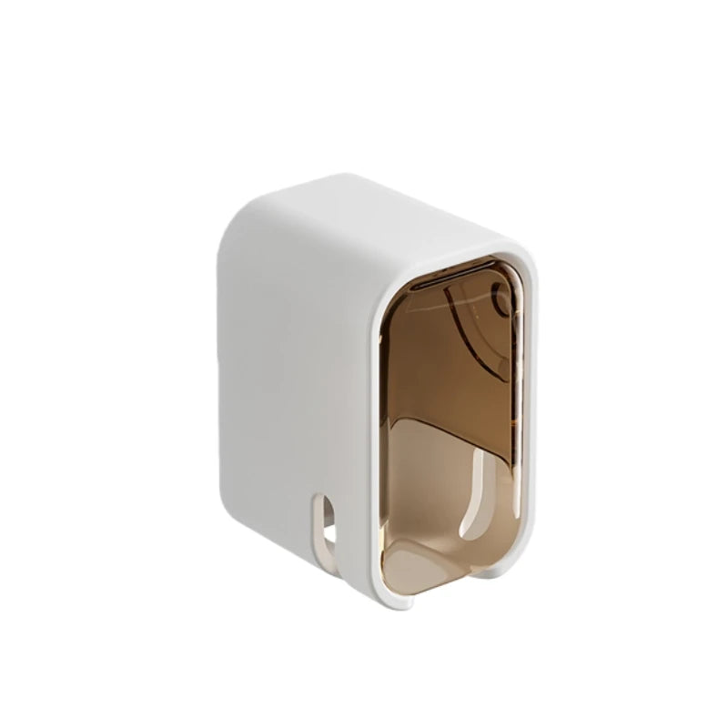 Wall-Mounted Toothbrush Holder Organizer