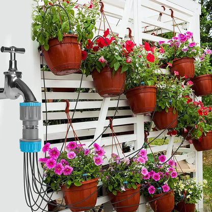 10-Head Automatic Drip Irrigation Kit for Easy Plant Watering