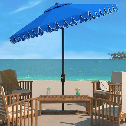 9FT Outdoor Patio Umbrella with Auto Tilt