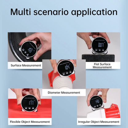 Portable Digital Measuring Tool with HD LCD – 99M High-Accuracy Rechargeable Ruler