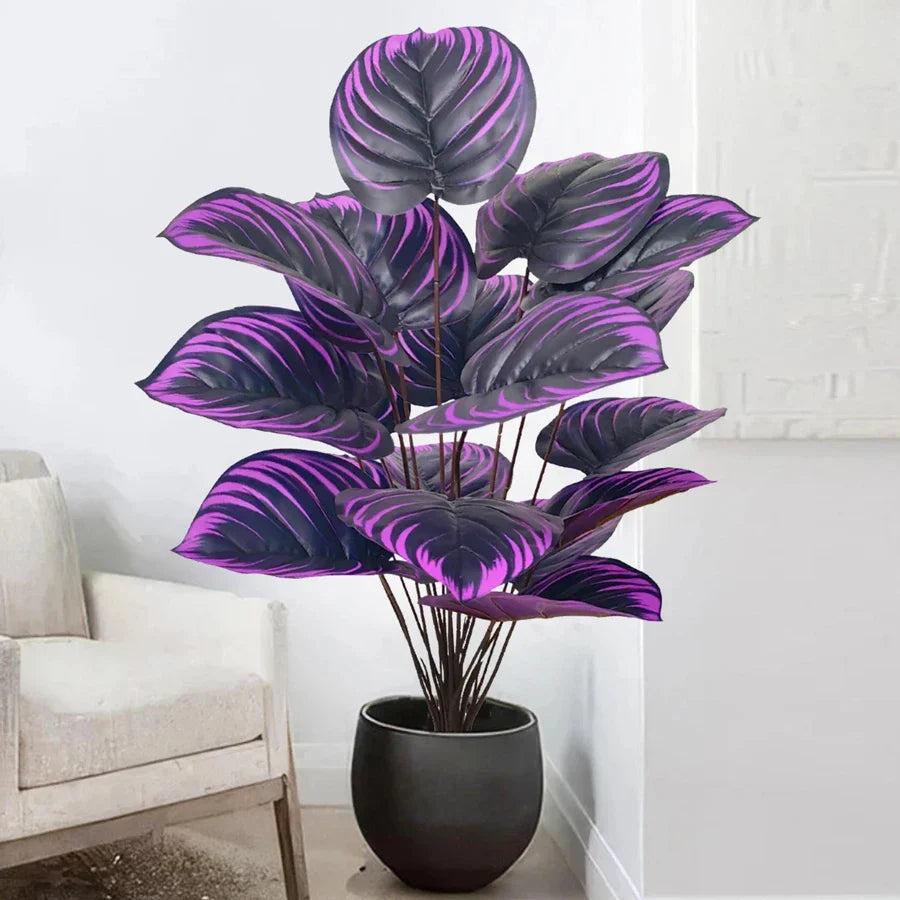 Large Artificial Palm Tree – Real Touch Monstera for Home & Garden