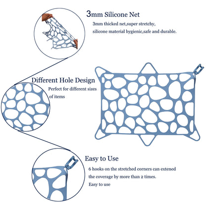 SecureFit Silicone Dishwasher Net for Baby Bottles & Small Items