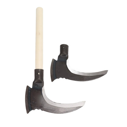 Heavy Duty Double Sickle – High Manganese Steel Gardening & Farming Tool