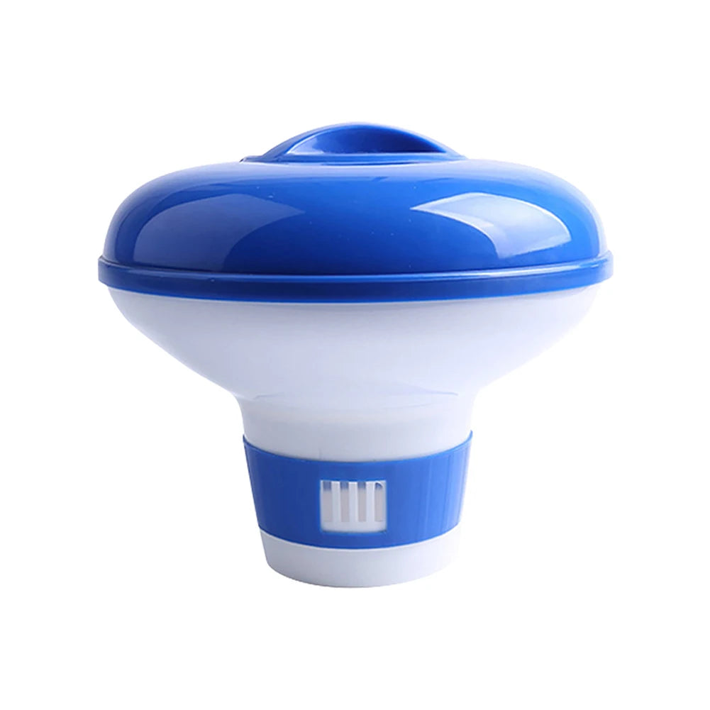 Solar Pool Chlorine Dispenser with LED Light – Floater for Pools & Spas