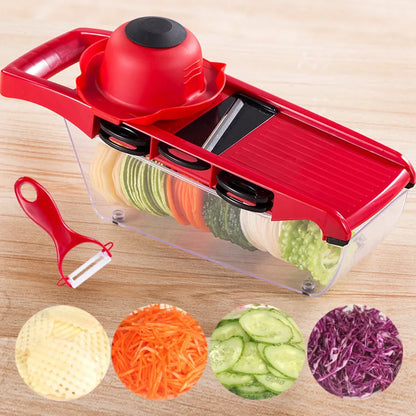 6-in-1 Multi Vegetable Slicer & Julienne Cutter