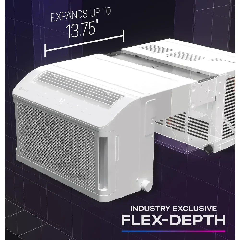 GE ClearView 12K Smart Window AC – Ultra Quiet WiFi Inverter