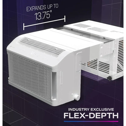 GE ClearView 12K Smart Window AC – Ultra Quiet WiFi Inverter