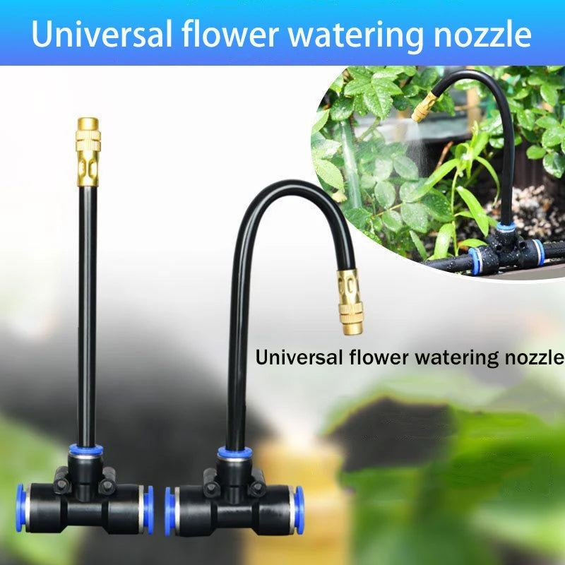 Automatic Garden Sprinkler Kit with Copper Nozzle