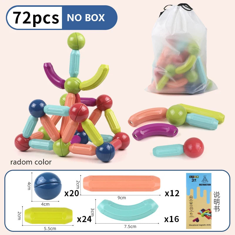 Magnetic Building Blocks | Fun Educational Toy for Kids