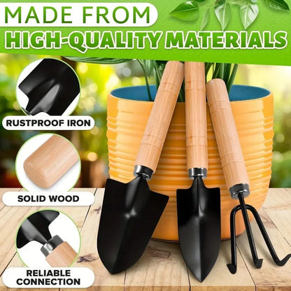 3-Piece Mini Garden Tool Set – Easy Planting & Soil Care Kit