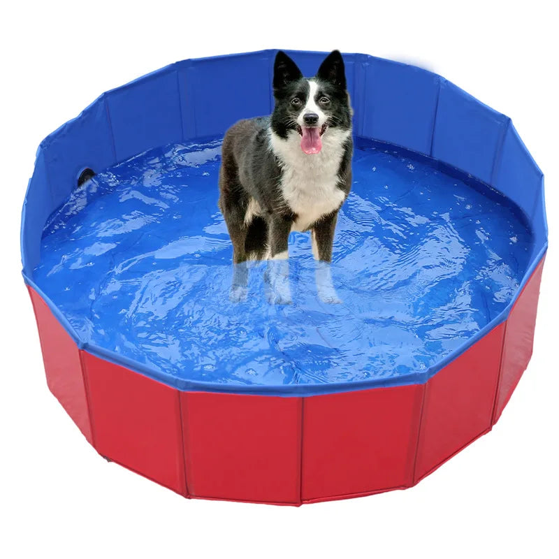 Portable Folding Foot Rinse Bucket for Pool & Outdoor Use
