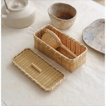 Handmade Bamboo Picnic & Storage Box