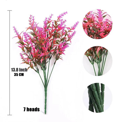 Realistic Lavender Artificial Flowers (2-Pack) – Elegant Home & Outdoor Decor