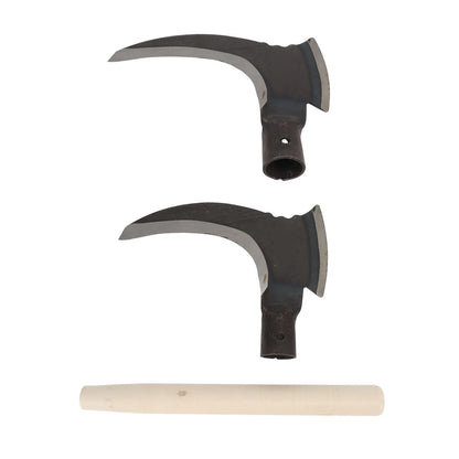 Heavy Duty Double Sickle – High Manganese Steel Gardening & Farming Tool