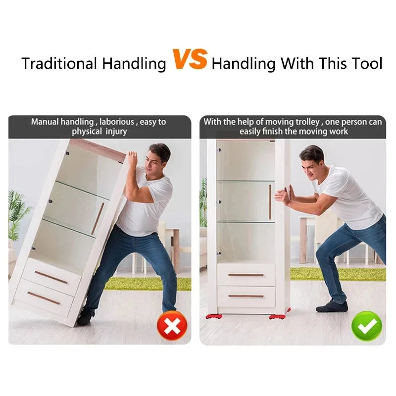 Heavy Duty Furniture Mover Set – Lifter & Roller for Easy Moving