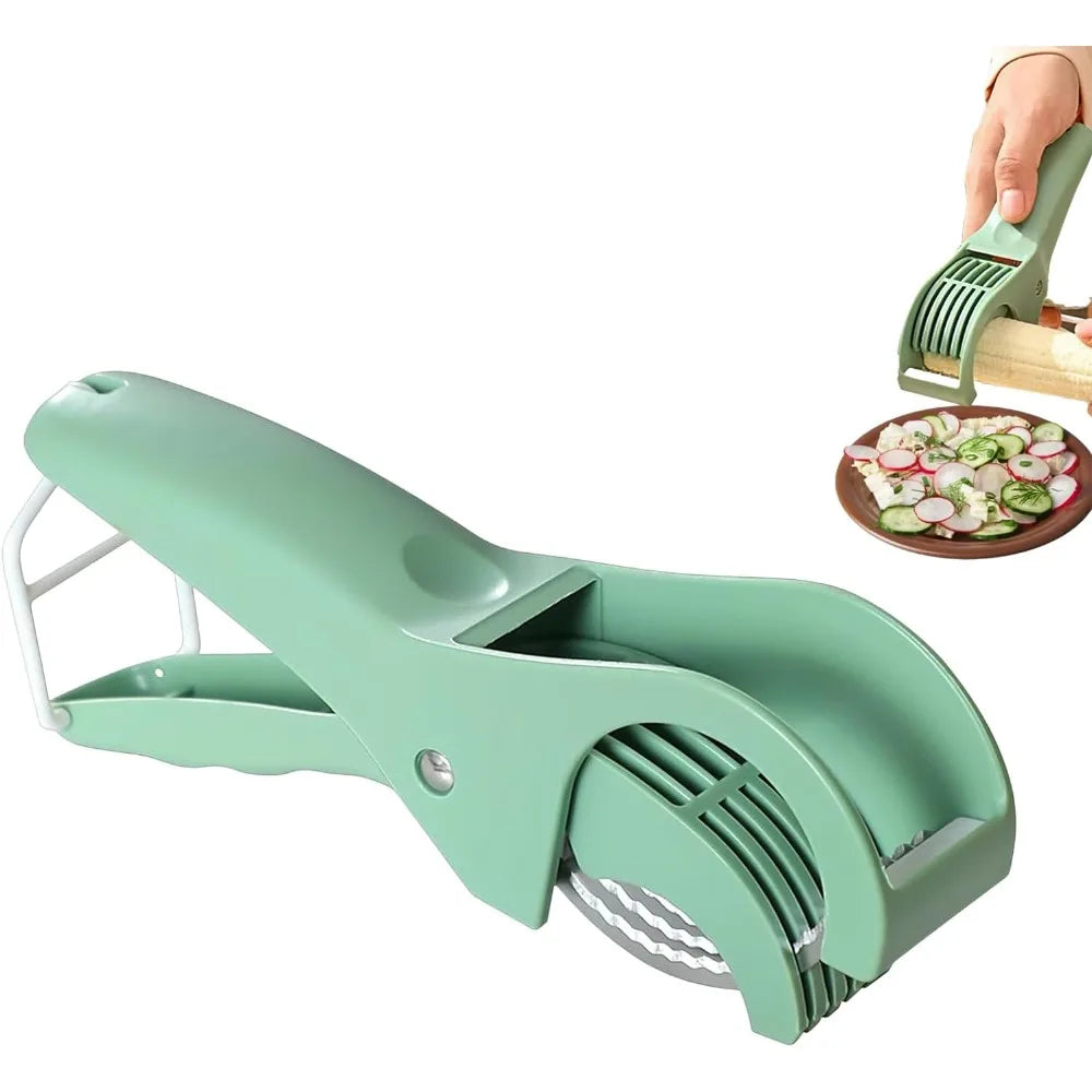 Multi-Function Stainless Steel Fruit & Vegetable Slicer