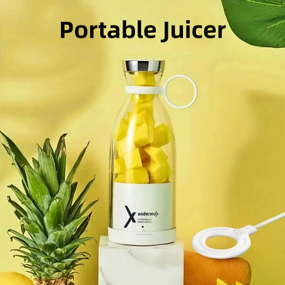 Portable USB Juicer Cup – 350ml Rechargeable Blender