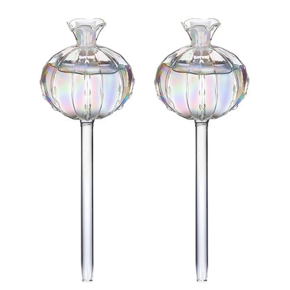 Glass Self-Watering Plant Bulbs – Easy Indoor Drip Irrigation