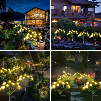 Solar Jellyfish Lights – Colorful Garden LED Decor (6/8/10 Heads)