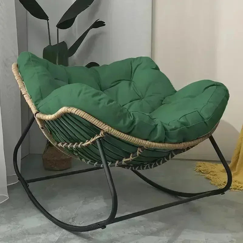 Bird Nest Rocking Chair – Cozy Living Room & Balcony Lounger