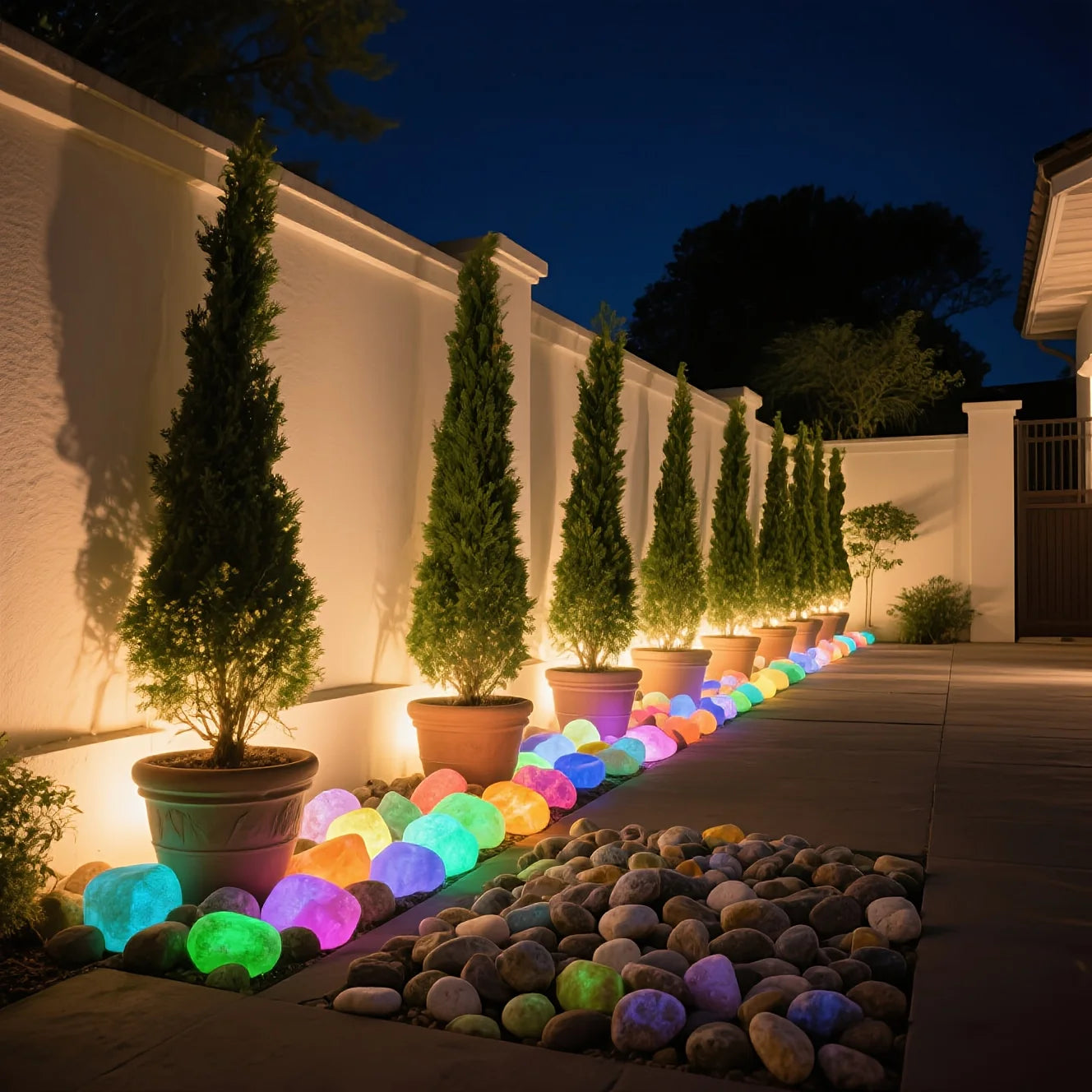 GlowStone  Luminous Garden Pebbles (5/10pcs)