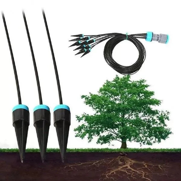 Garden Drip Irrigation Kit – 10pcs Water-Saving Sprinklers