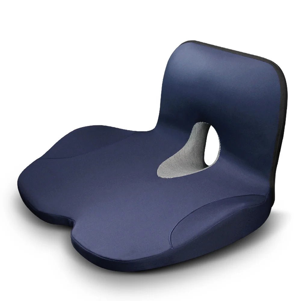 Memory Foam Seat Cushion - Best Support for Home Office Comfort