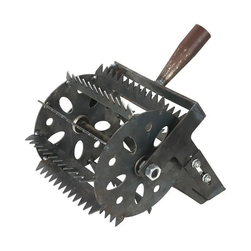 Hand-Pushed Wheel Weeder – Easy Garden & Farm Weed Removal