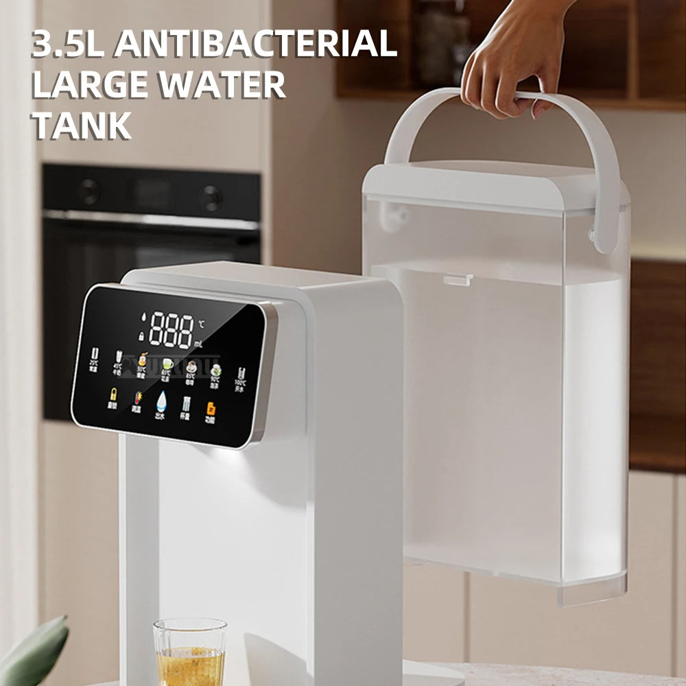 Instant Hot & Cold Water Dispenser – Desktop Ceramic Filter Purifier
