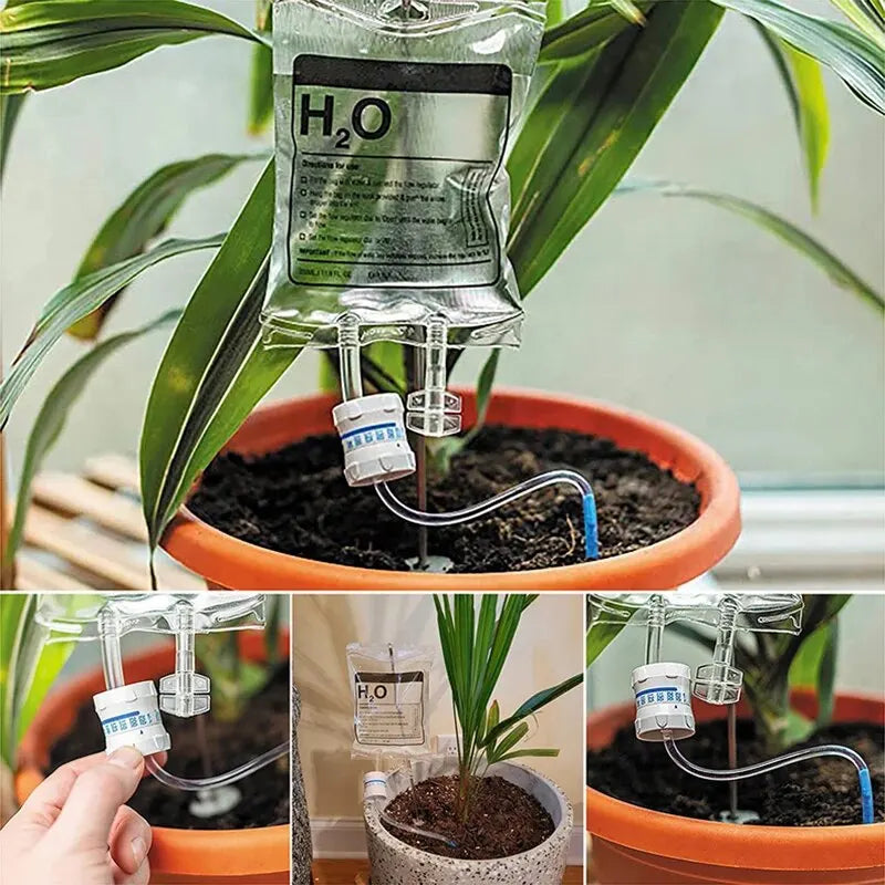 350ml Automatic Plant Watering Bag – Easy Drip Irrigation for Potted Plants