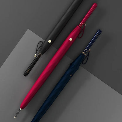 Windproof UV Protection Travel Umbrella – Waterproof Long Handle