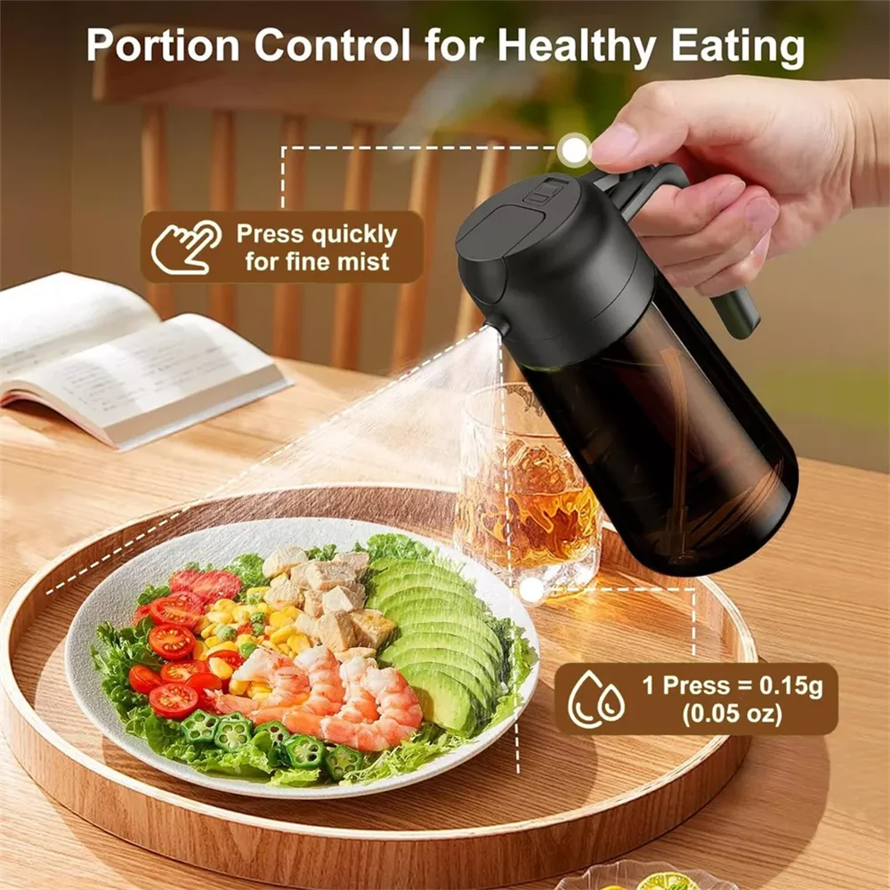 2-in-1 Oil Sprayer Bottle for cooking and plants