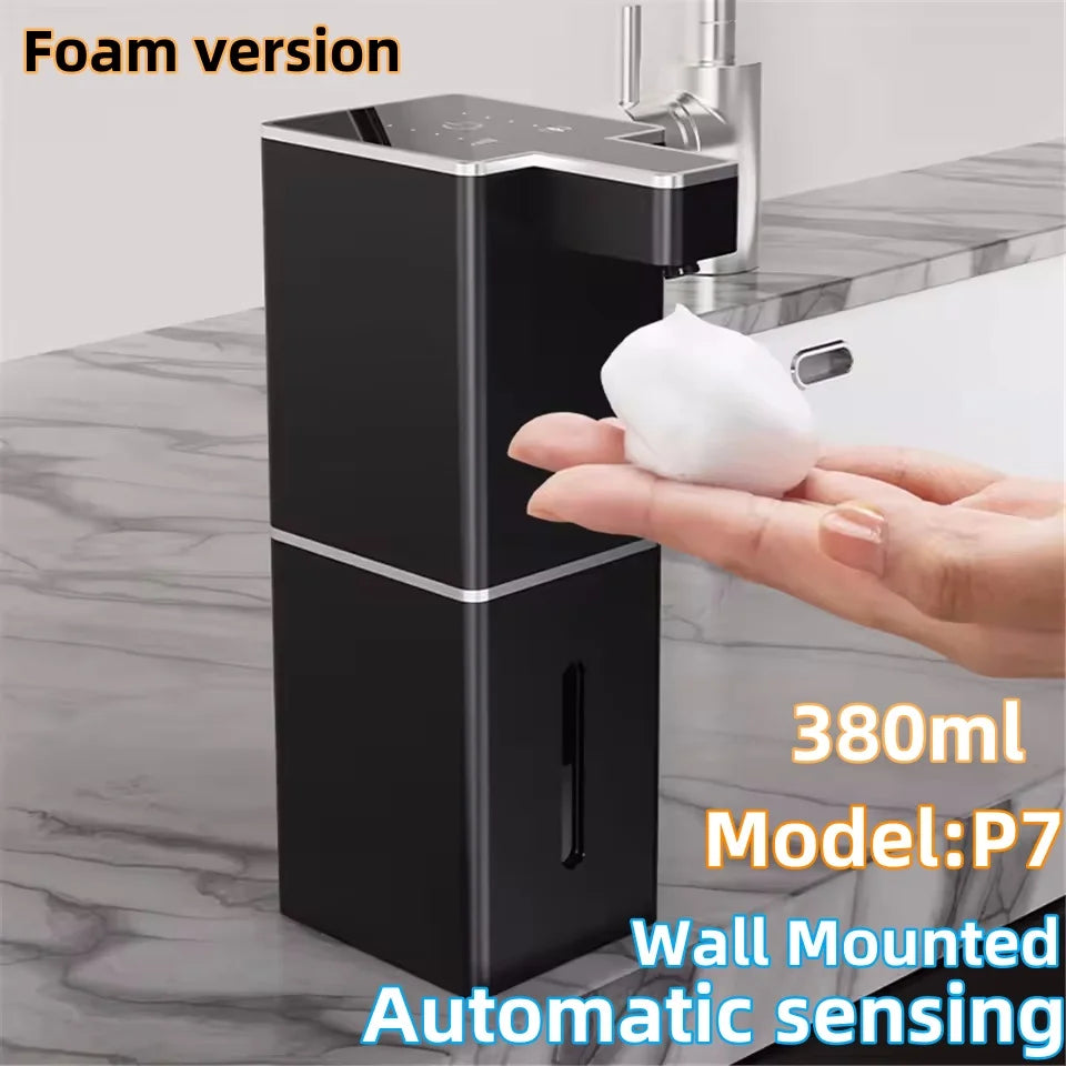 380ml Touchless Foam Soap Dispenser – USB Rechargeable